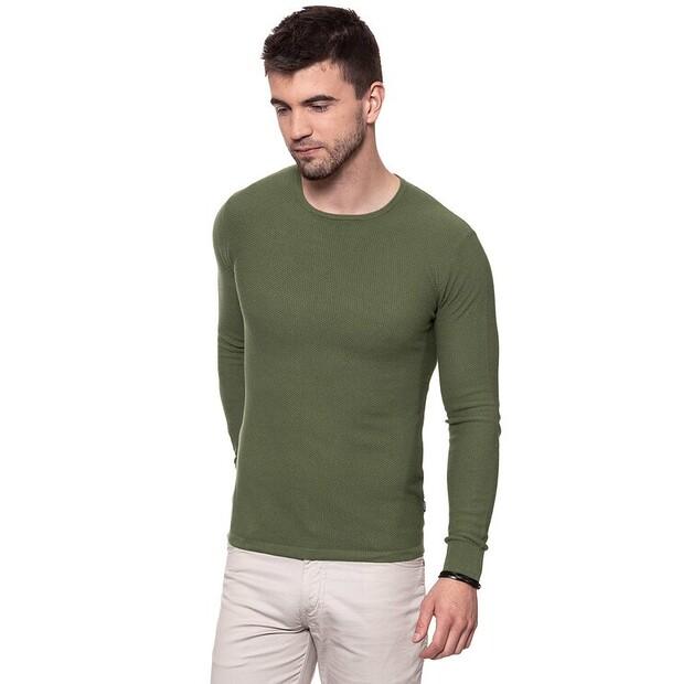 Wrangler PIQUE CREW KNIT Sweater