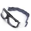 Sports Goggles UltravioletProof Impact Resistance Scratchproof Football Protective Glasses(Black )