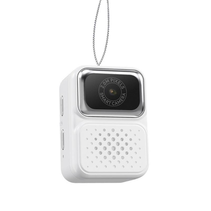 Thumb Necklace Camera 32GB Memory Card Compactly Wearable Keychain Camera For Photos Videos And Trendy Outfits Decors