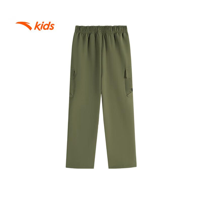 Anta Boys  2024 Winter Stretchy Outdoor Sports Pants 150