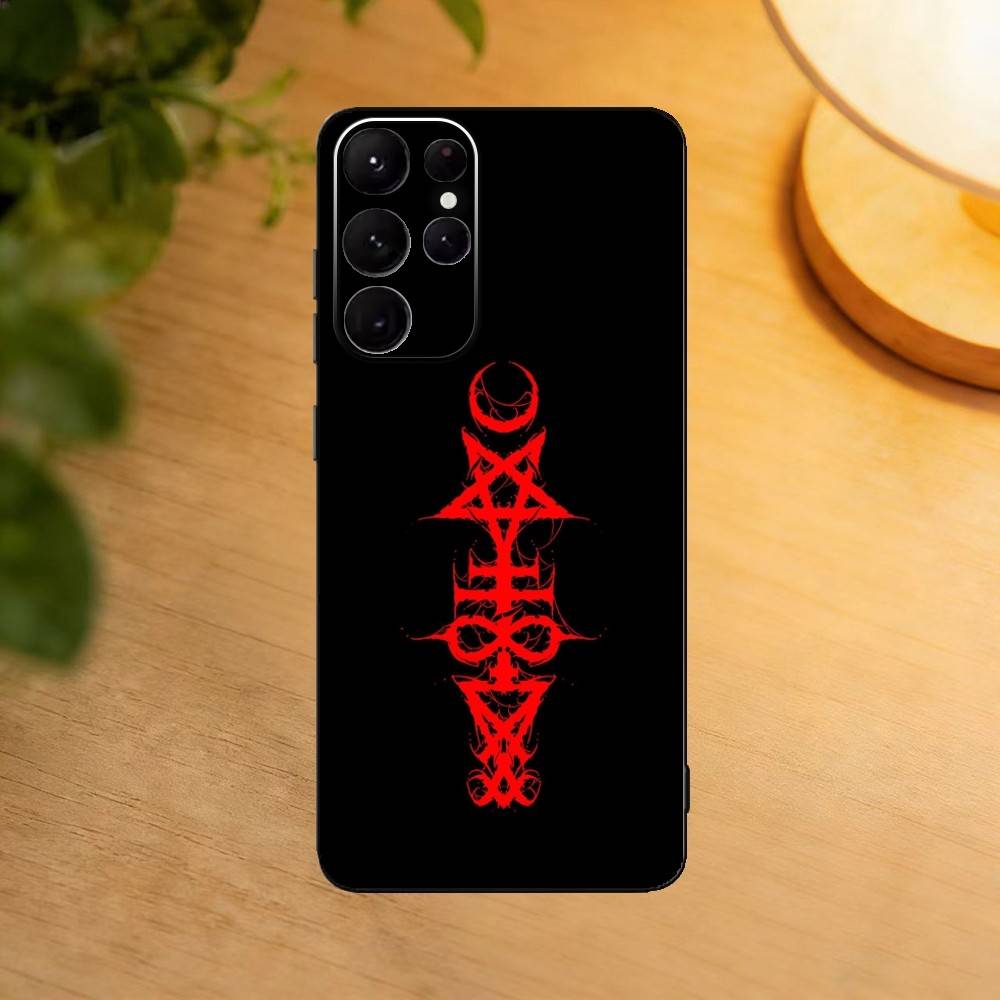 Hail S-Satan  Phone Case For Samsung S25,24,21,22,23,30,Ultra,20,Plus,Fe,Lite,Note Soft Black Cover