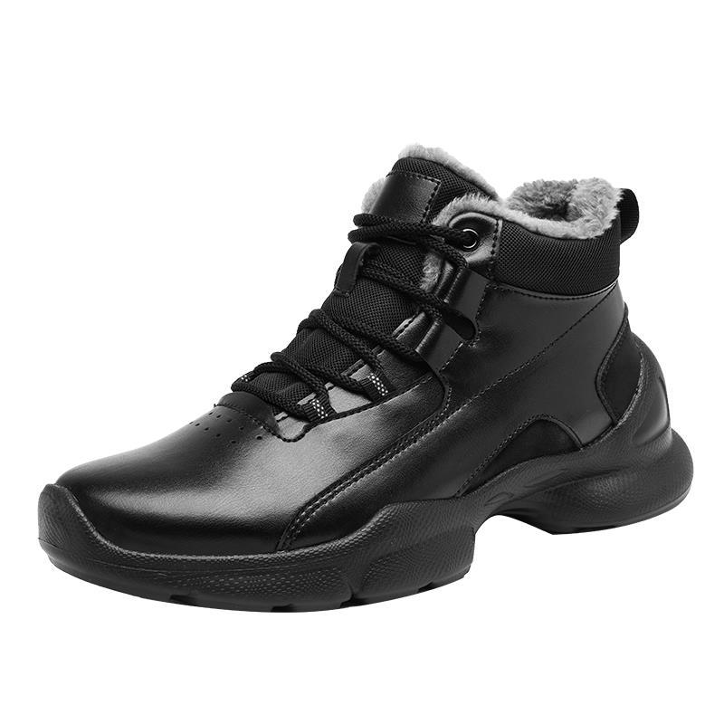 High-top boots New winter velvet thickened warm non-slip snow boots Leisure sports thick-soled Martin boots