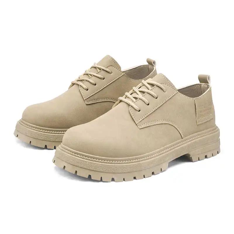 Fashion Round Foot Without Strap Large Size Men's Shoes Training Boot Sneakers Red Trainers Sport Lofers Nice Street Sunny Tenisse