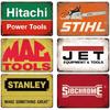 Retro Tool Stihl Brand Metal Tin Sign Vintage Plate Vintage Plaque For Man Cave Home Bar Cafe Garage Workshop Club Wall Decor