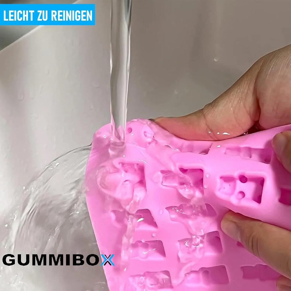 GUMMIBOX Gummy Bear Mold Chocolate Fruit Fondant Praline Mold 50s Mold
