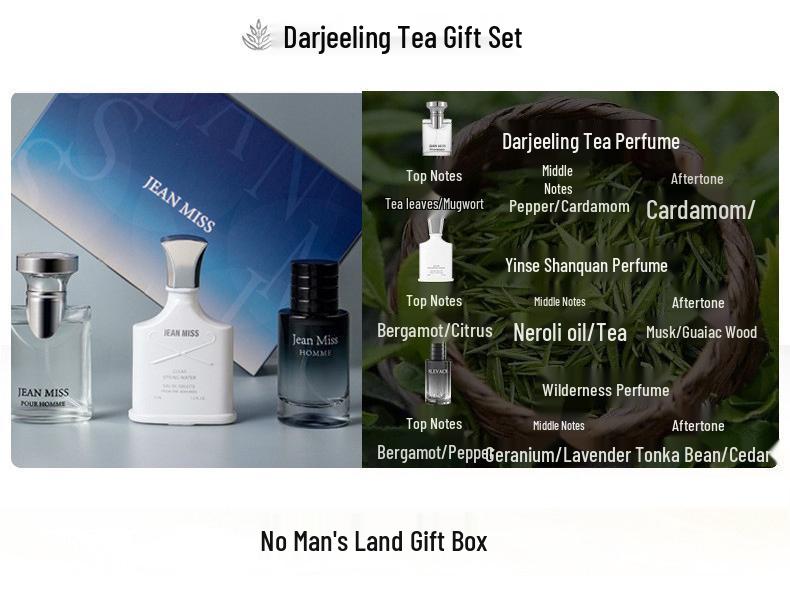 Premium Cross-Border Perfume Gift Set: Long-Lasting Scents for Men & Women