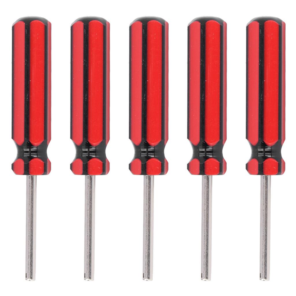 5Pcs Single Head Valve Core Remover Steel Car Truck Screwdriver for Motorcycles Bicycles