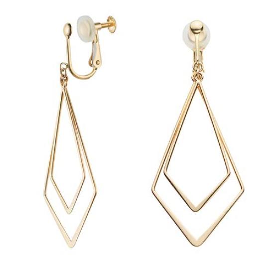 

Earrings K10 Yellow Gold Basic AJVE2296 YG [Official] [Vendome Aoyama] золотий