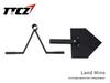 Tengtai Landmine Core Trainer: Single/Double Barrel Fitness Equipment with Professional Cannon V-Handle