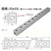 35x35mm 3/8" BSP Female 2 3 4 5 6 7 8 9 10 12 Ways Aluminium Alloy Distributor Manifold Splitter Block Pneumatic Air Fitting