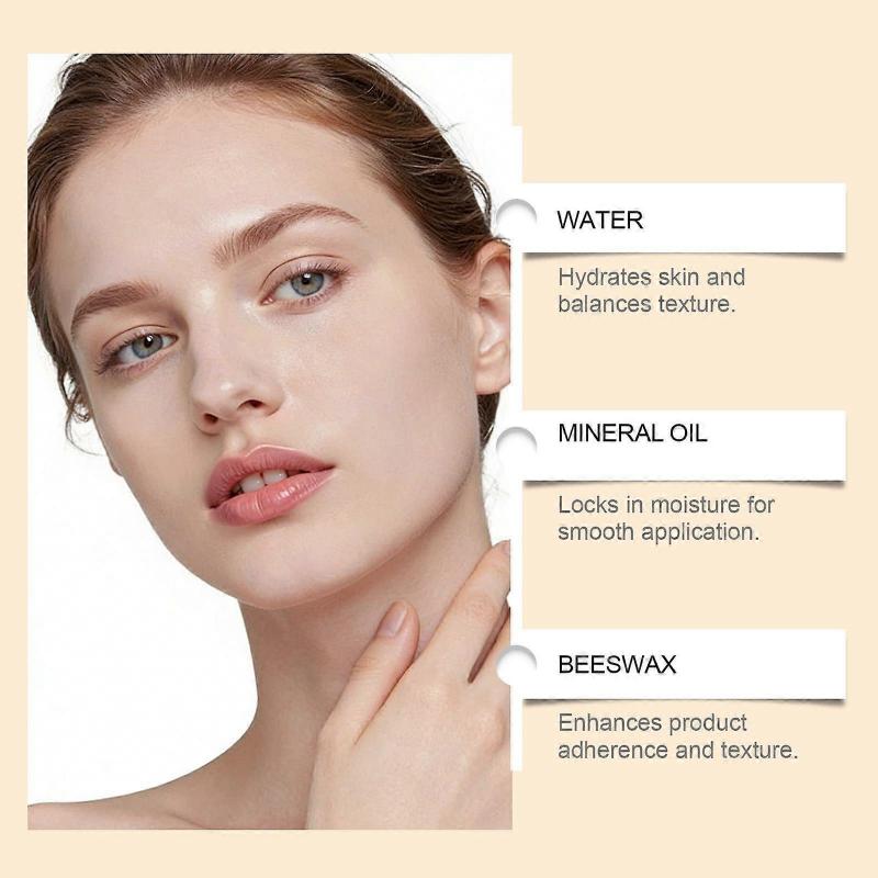 Paleta de Corretivo Gradiente Névoa Suave Cobre imperfeições faciais, marcas de acne, sardas e olheiras Paleta de corretivo e contorno