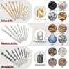 100 Stück Bohrer-Set, 100 Stück Schlagbohrschrauber-Bits & Schraubendreher-Bits-Set, zum Bohren von Metall, Holz, Mauerwerk und Kunststoff