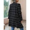 Europe And The United States Fashion Big Size Women's Cross-border Fall And Winter Fat MM Suit Jacket