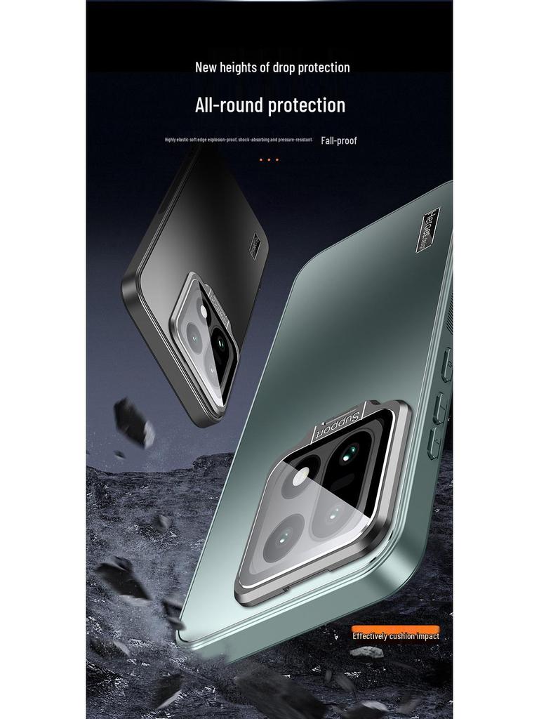 OnePlus 15 Protective Case: Full Wrap, Lens Stand, Drop-Proof Design