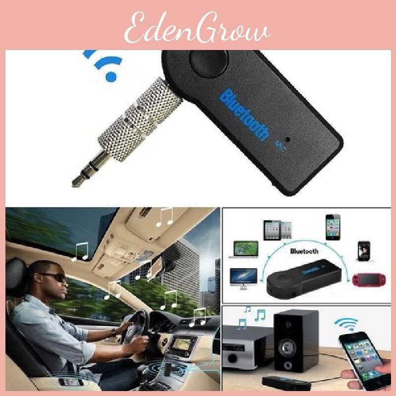 Auxiliary Bluetooth Receiver Wireless Adapter For Car Audio System