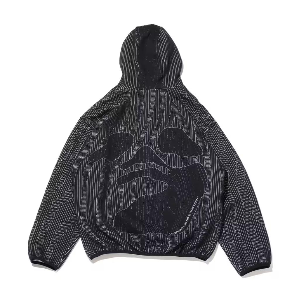 Nike X Off-White Engineered Hoodie (Asia Sizing) Black Men Streetwear DV4450-010