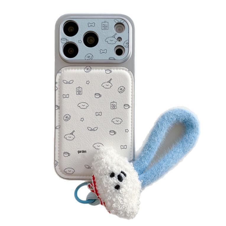 New Cartoon Puppy Design iPhone Case - Compatible with iPhone 14, 15, 16 Pro Max, 17