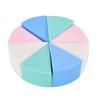 8Pcs Triangle Shaped Soft Magic Face Cleaning Cosmetic Puff Wash Face Makeup