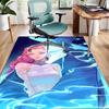 1pc KPop Demon Hunters RUMI8 Design Area Rug - Non-Slip, Soft & Cozy Floor Mat for Living Room, Bedroom, Office - Indoor/Outdoor Decorative Carpet