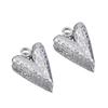 5pcs Stainless Steel Big Hole Love Heart Charms for Women Earrings Pendants Necklace Bracelets Jewelry Making Supplies Findings