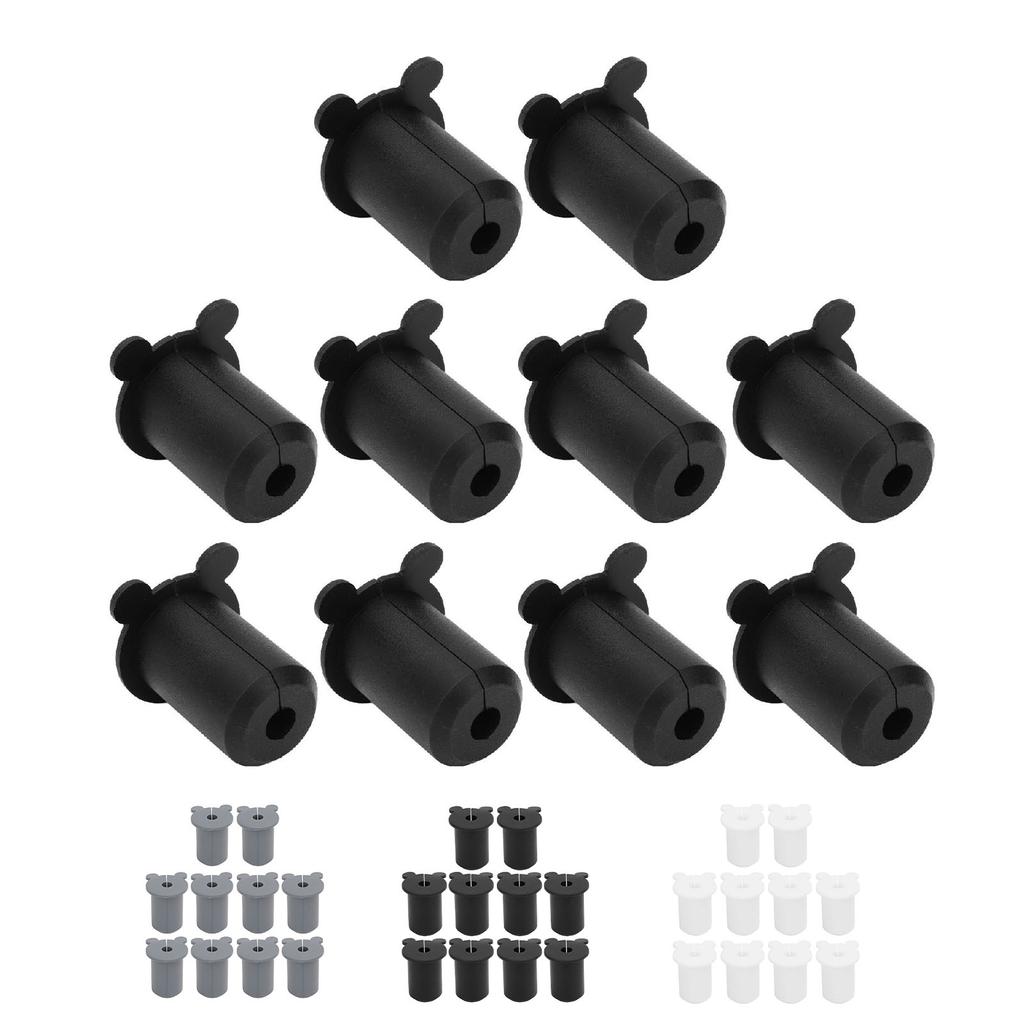 10 bucăți cablu de satelit manșon de perete 25,4 mm silicon Ethernet cablu bucșă perete de penetrare manșon pentru