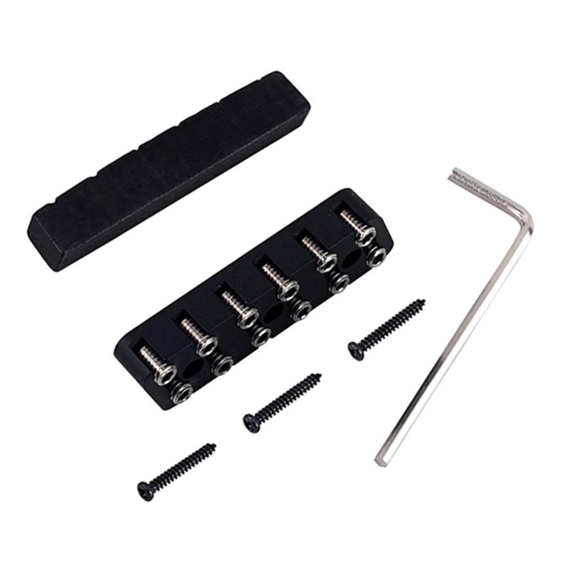 6/7/8 String Tremolo Lock System Locking Nut Accessories Lightweight Headless Guitar Bridge Portable Music Elements