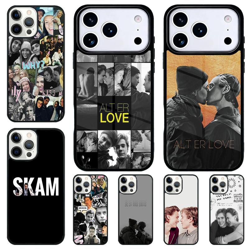 Norwegische TV-Serie Skam Stoßfeste Handyhülle für iPhone 17 Air 16e 15 11 12 14 13 Pro Max Hülle Coque