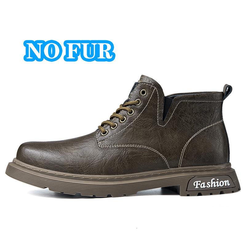 

Модная мужская обувь из натуральной кожи, горячая распродажа, трендовые мужские ботильоны, мужские универсальные повседневные оксфорды, классический стиль, мужские мотоботы 37