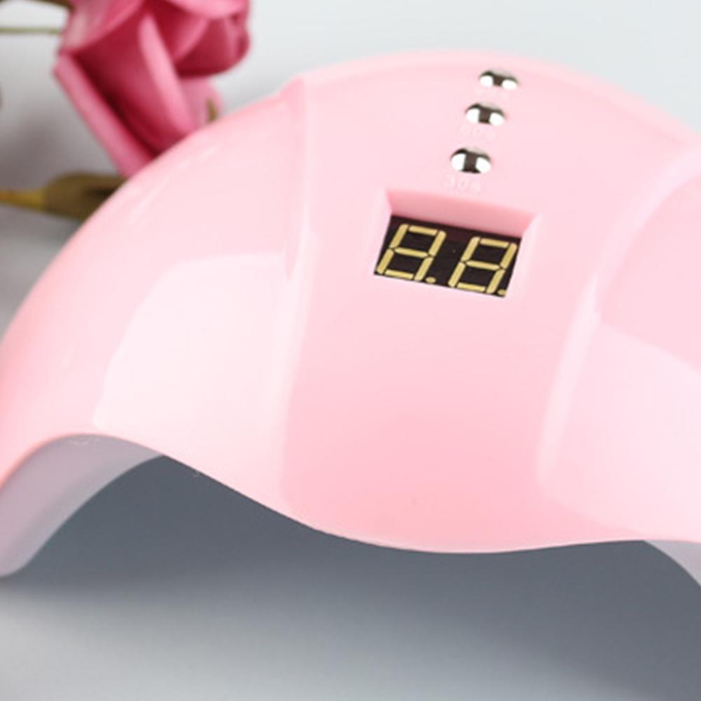 Lampada per unghie intelligente con lampada UV per fototerapia, 36 W, per gel e manicure