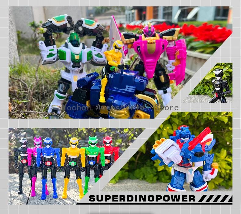 2025 Mini Force Wild Power Transformation Robot Model ornaments Gifts Toys Action Figures MiniForce X Deformation Dinosaur Toys