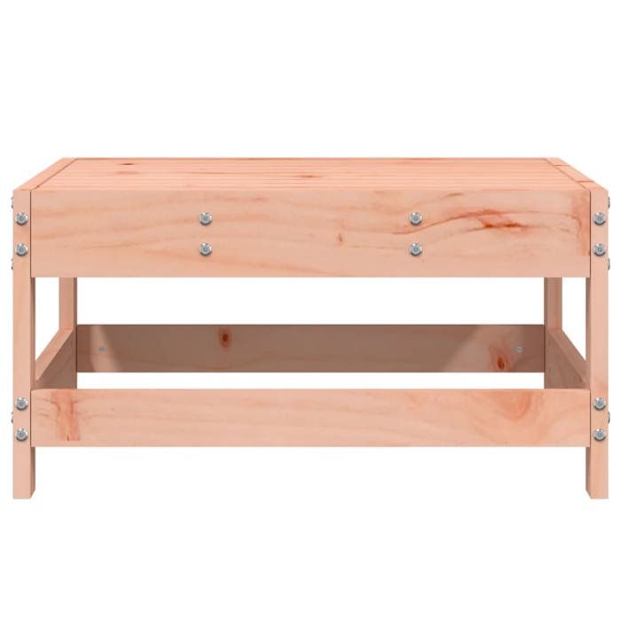 VidaXL Garden Footrest, Seat with Wooden Frame, Coffee Table, Patio Terrace Balcony Outdoor Stool, Wood 825490