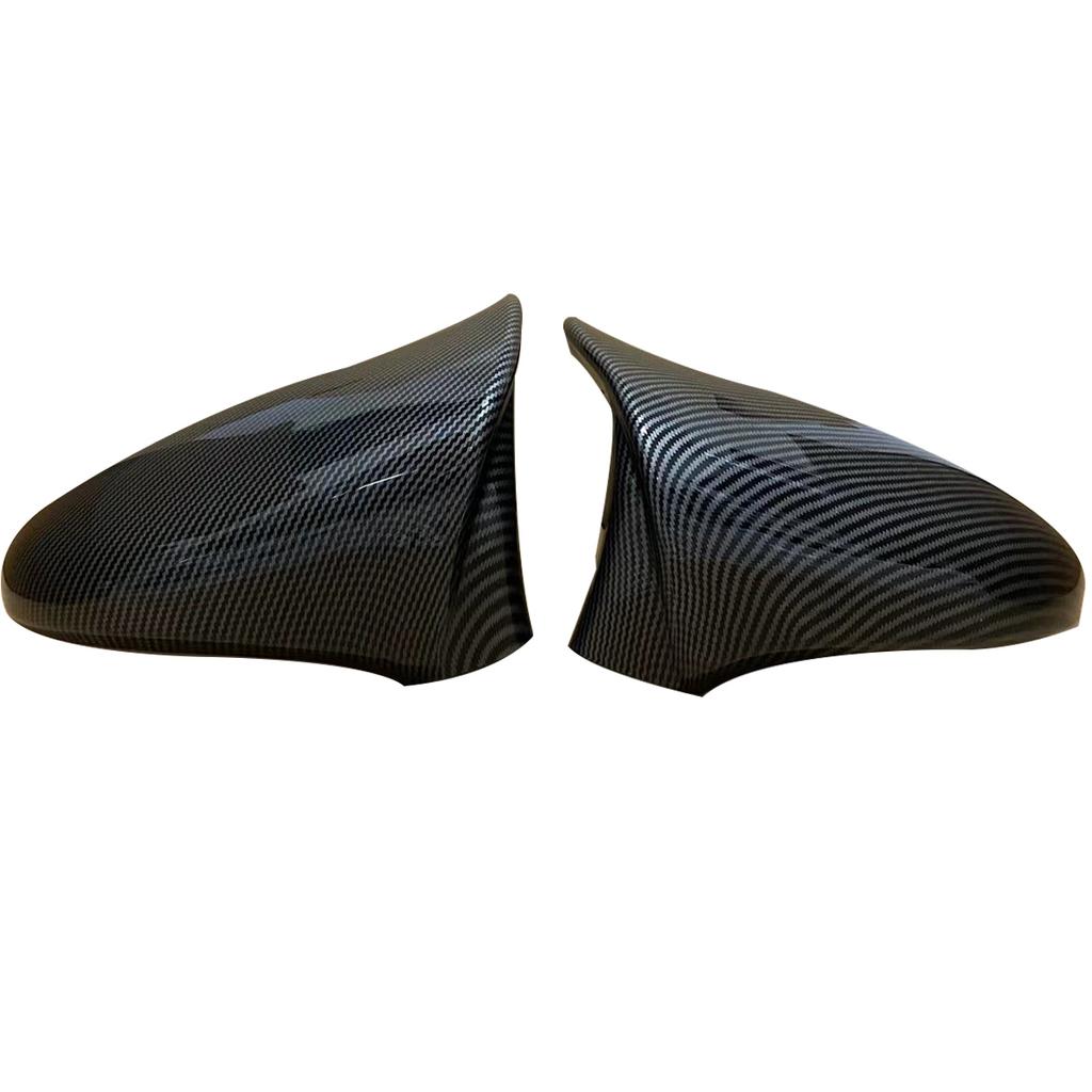 Car Side Rearview Mirror Cover Caps For Lexus IS ES GS LS CT RC F-Sport IS200 IS250 IS300 IS350 2014- Add On Mirror Covers