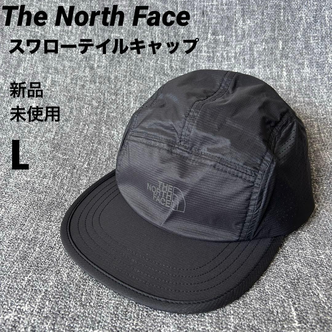 Used New THENORTHFACE Swallow Tail Cap North Face L Black