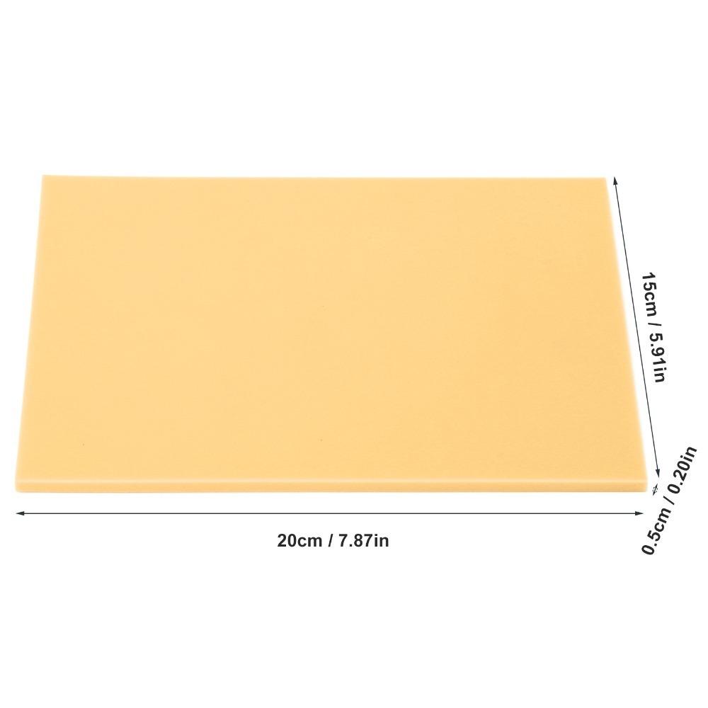 Jelly Rubber Rubber Stamp Carving Block Thin Material Soft Rubber Stamp  Stamp Creation оранжевый