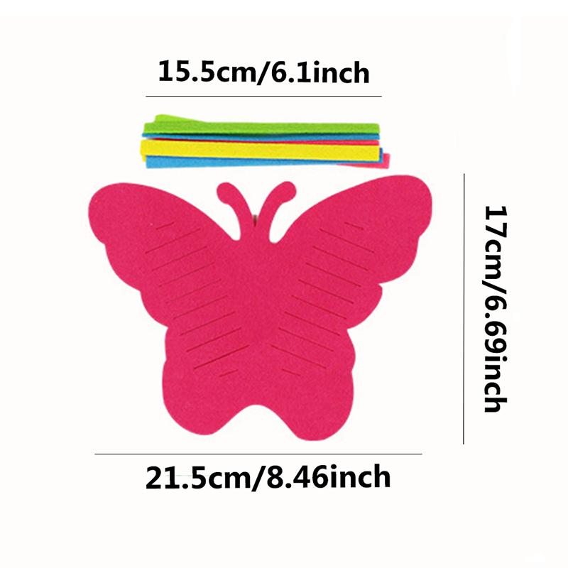 

Научите детей ткачеству своими руками, детские игрушки для раннего образования, обучающие пособия Монтессори для обучения, практические принадлежности для математических игрушек из фетра