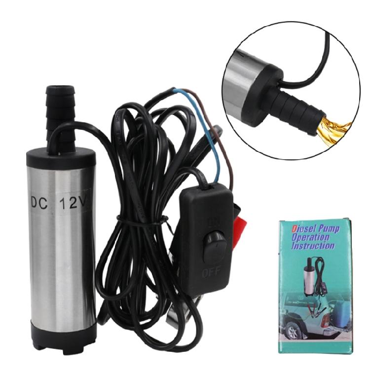 DC12V Electric Submersible Fuel Transfer Pump For Diesel Oil Water Fuel Transfer