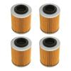 420256188 Oil Filter 420256188 KN152 HF152 Oil Filter Replacement for  330 400 450 500 2003‑2017 Engine Oil Filters