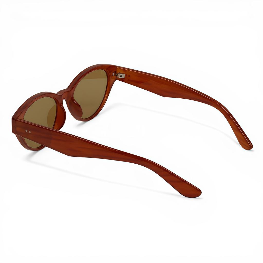 Adije Auren (Brick-Brown) Rv1044 Men'S & Women'S Sunglasses Uv Protection
