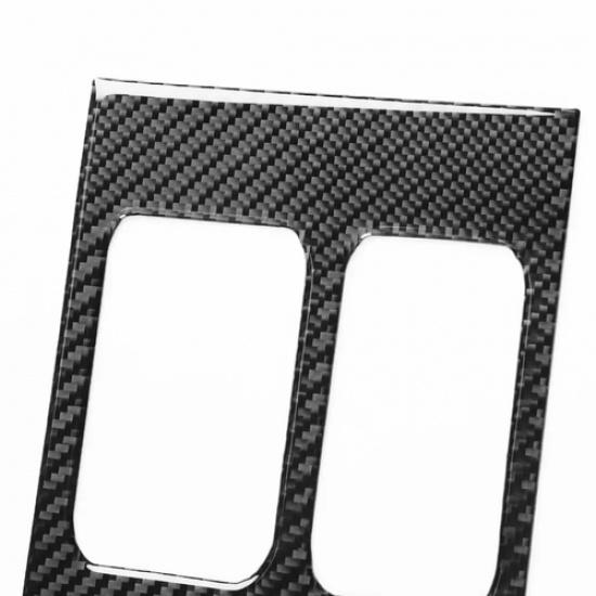 Real Carbon Fiber Gear Panel Trim For Toyota Tundra -2024