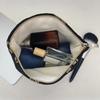 Polyester Canvas Butterfly Clutch Bag Butterfly Pattern Zipper Closure Makeup Bag Large Capacity Portable Cosmetic Organizer