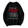 Women's And Men's Unisex Fashion Casual Long-sleeved Loose Printed Round Neck Pullover Hoodie Sweatshirt