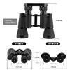 FOCUHUNTER 10x40 Russian FMC BAK4 12mm Eye Waterproof Compact Telescope with Neck and Lens Cover for Birdwatching Binoculars, High-Powered, & Prism,