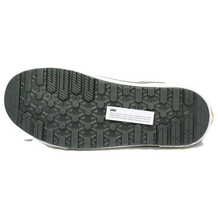 Vans Sk8 Comfortable Versatile Simple Shock Absorbing Durable High-Top Skate Shoes Unisex Sneakers Green Brown VN0A5HZYF2Y