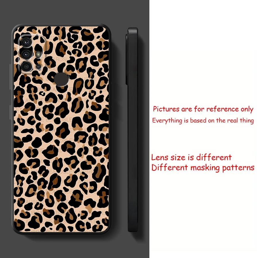 Leopard Print Phone Cover Case for Motorola Moto G52 G32 G53 G30 Edge 20 Pro 30 Lite G60s G22 Edge40 G71 G51 G73 G50