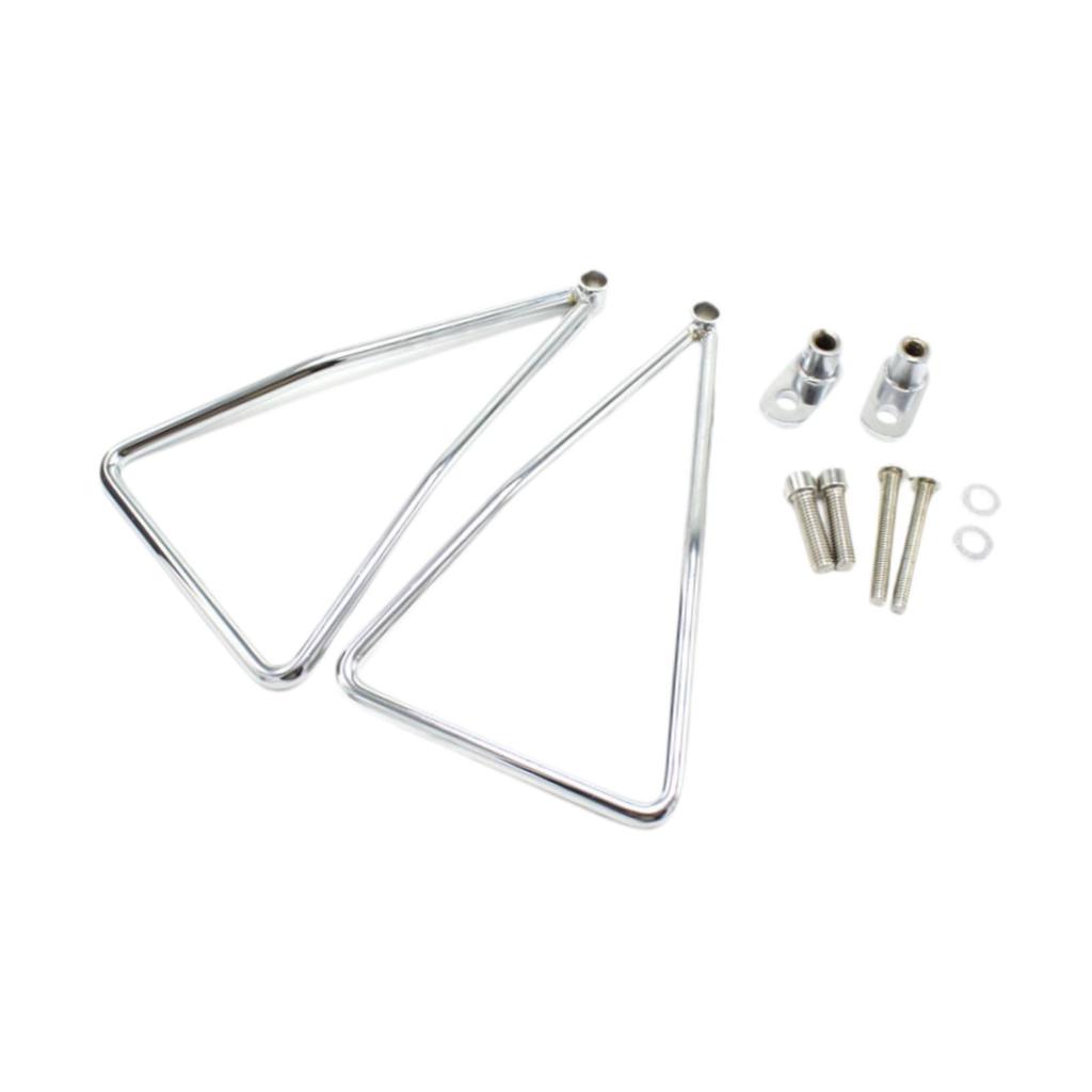 Saddlebag Support Bracket Motorcycle Modification Metal Protection Bracket Easy To Install Swing Arm Pocket Side Pocket Holder