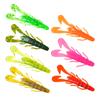 Soft Bait Crawfish Lures Artificial Fishing Baits Lure for Bass Trout 8cm 6g Shrimp Swimbait Fishing Tackle 10pcs