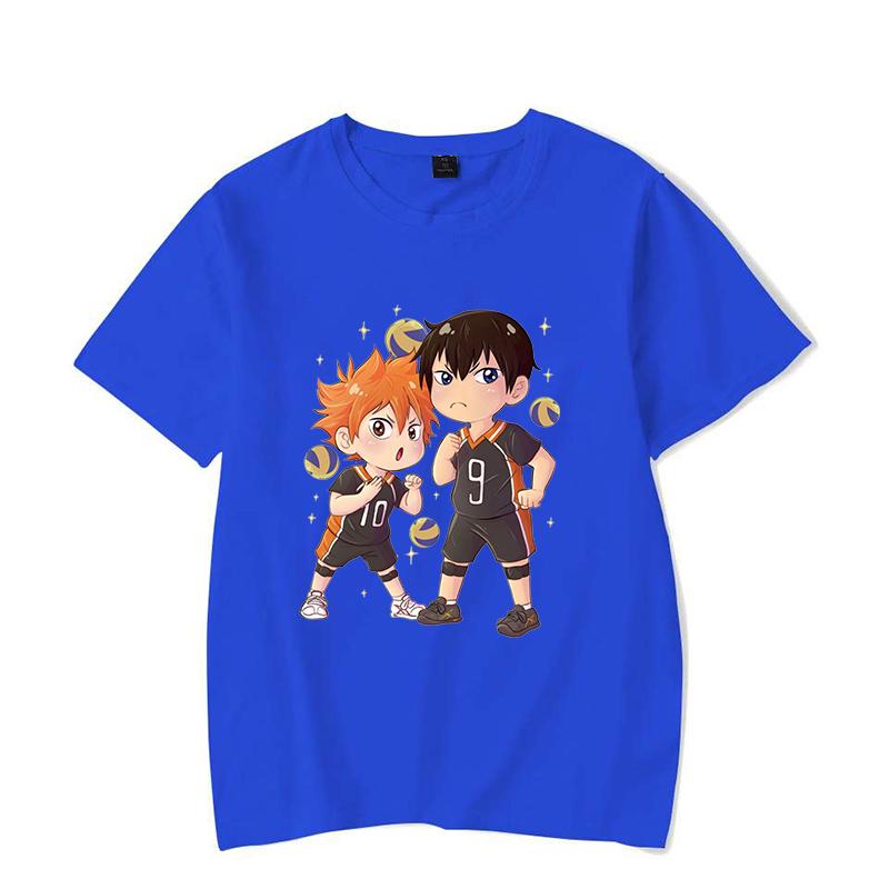 Hot Anime Caracas Shoyo Hinata Tobio Kageyama Graphic T Shirt Women'S Fashion T-Shirts Short Sleeve Shirts Mama Summer T-Shirts