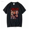 Jeffrey Dean Morgan Maglietta Felpa manica lunga o corta vintage Lavata streetwear Top Per uso quotidiano Casual grafico