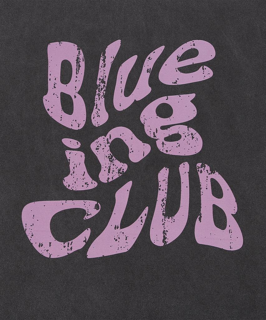 BLUEING BLUEING Club Long Sleeve [Pigmernt Charcoal]