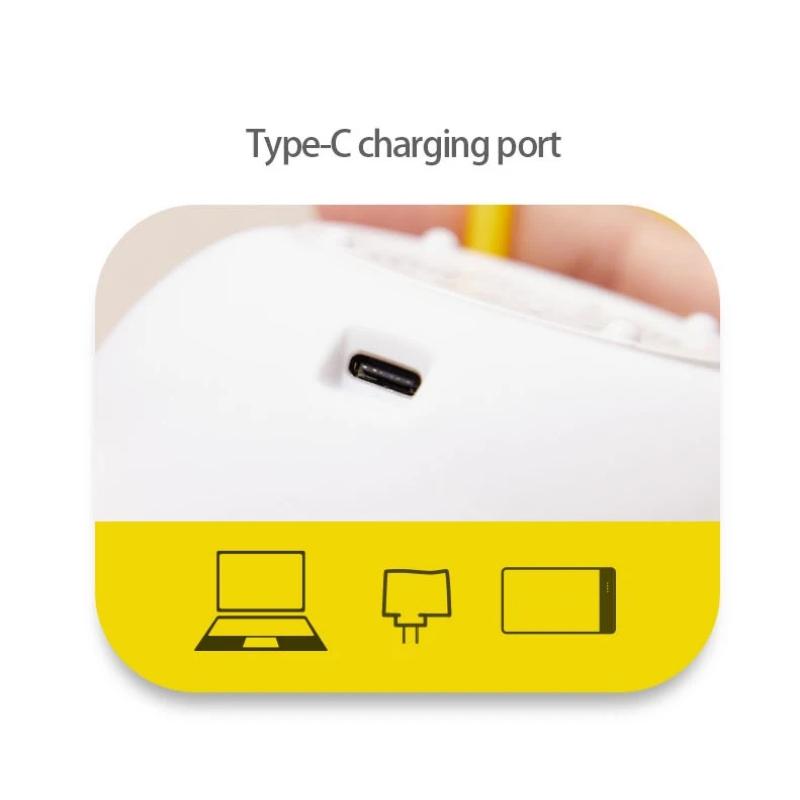 Wiederaufladbares Enten-LED-Nachtlicht Silikon Dimmbar Schlafzimmer Nachttischlampe Raumdeko Kindergeschenk